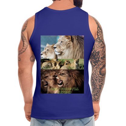 Men’s Premium Tank - royal blue