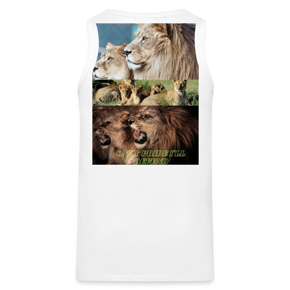 Men’s Premium Tank - white