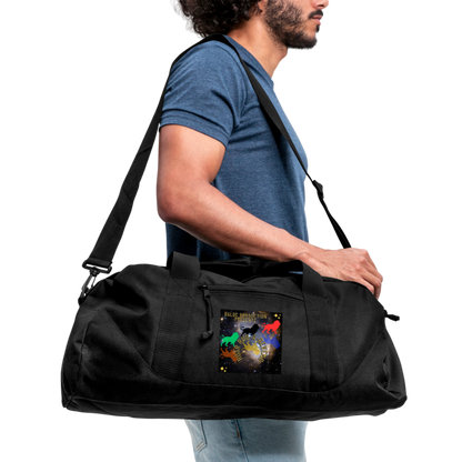 Recycled Duffel Bag - black