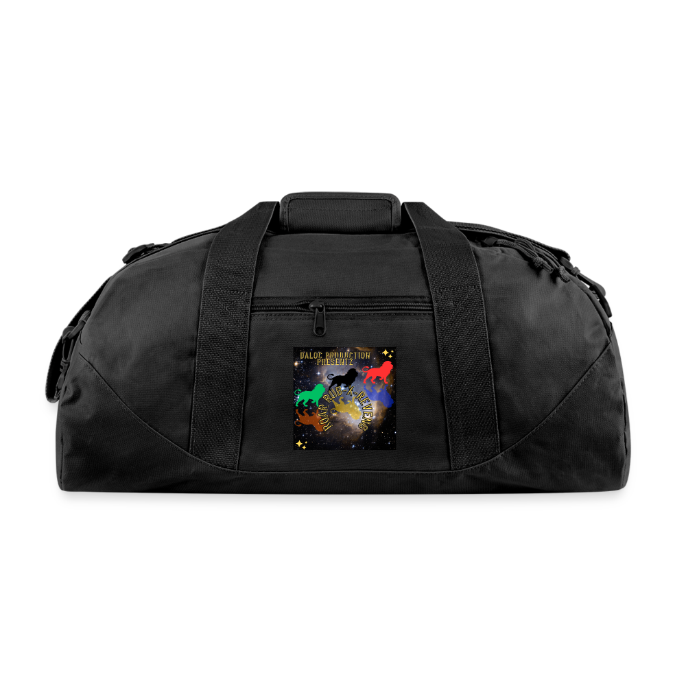 Recycled Duffel Bag - black