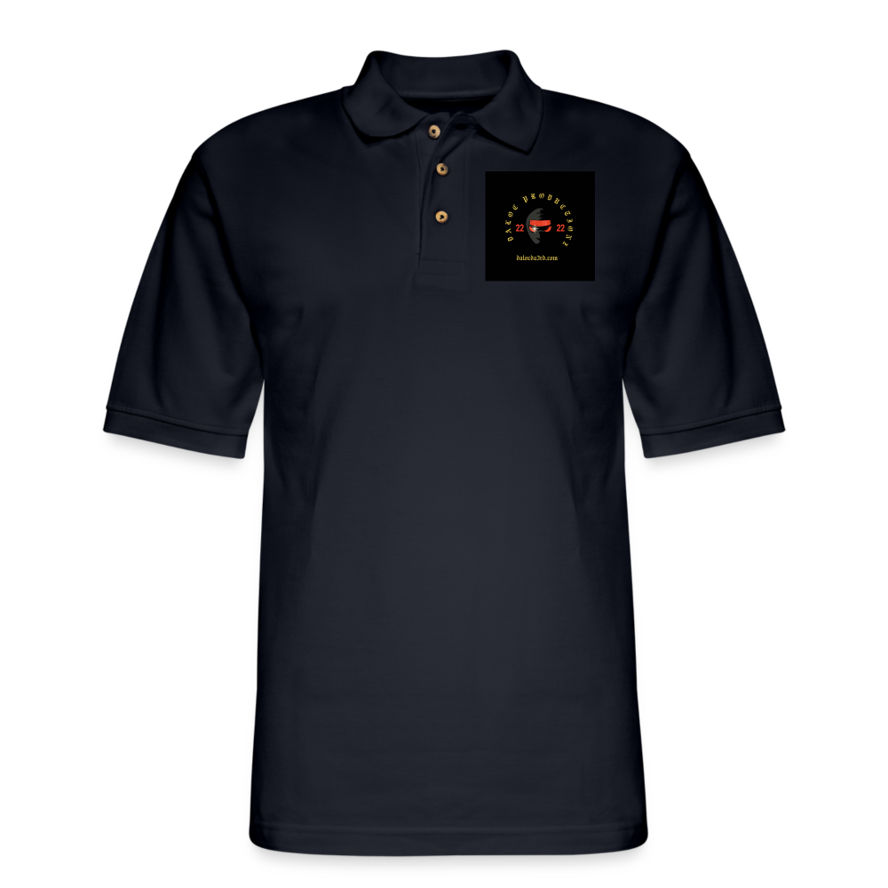 Men's Pique Polo Shirt - midnight navy