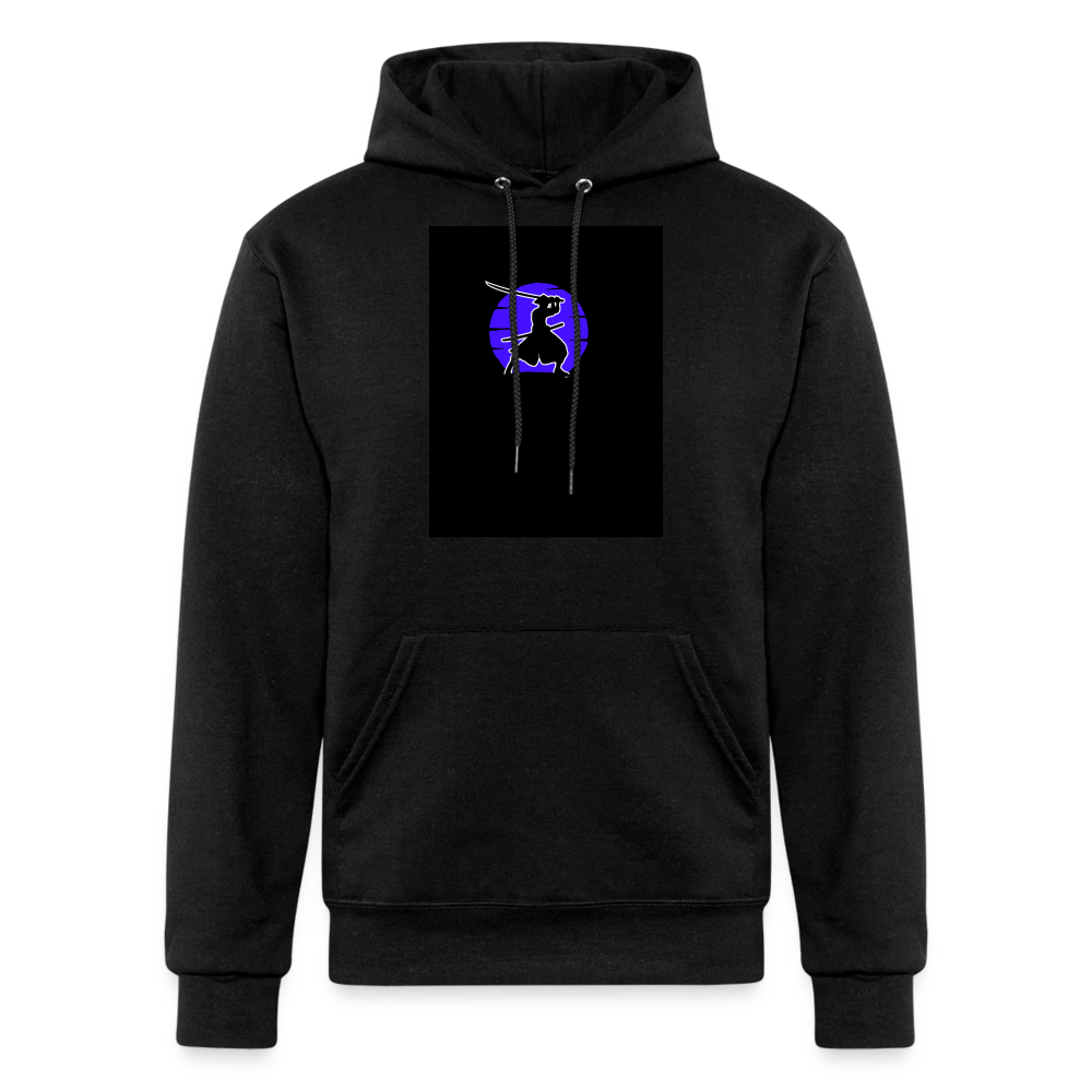 Champion Unisex Powerblend Hoodie - black