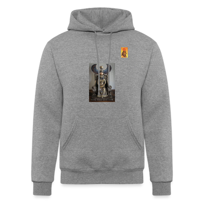 Champion Unisex Powerblend Hoodie - heather gray