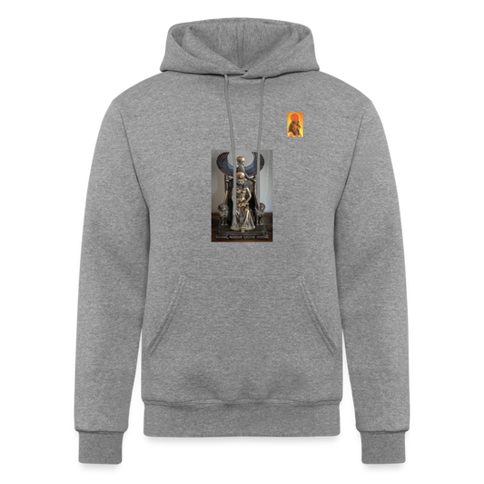 Champion Unisex Powerblend Hoodie - heather gray