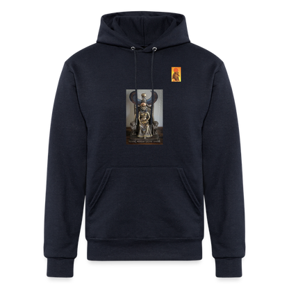 Champion Unisex Powerblend Hoodie - navy